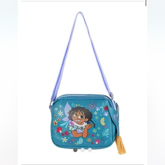 💜💙NWT-Encanto Blue Crossbody Purse with Long Strap💙💜 - Picture 1 of 7